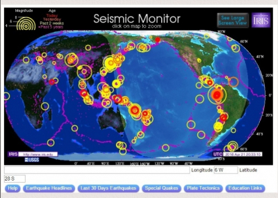 На Камчатке произошло землетрясение магнитудой 5