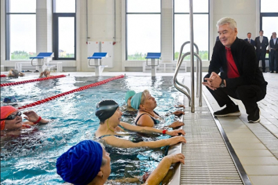 Собянин открыл четыре обновлённых спортивных комплекса после реконструкции